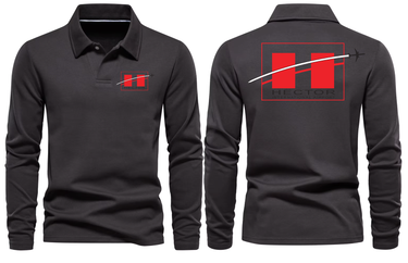 H AIRPORT LONG SLEEVE POLO